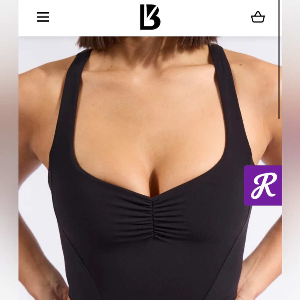 NWT BuffBunny Karma crop regular short length Small S onyx Black No Filter